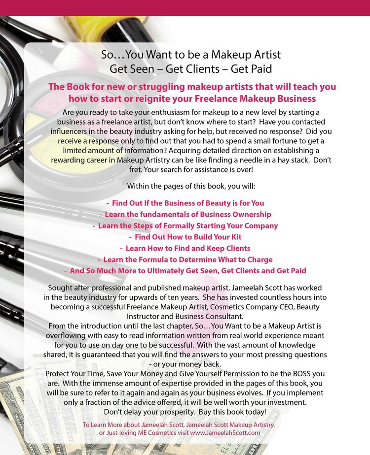 So....You Want to Be a Makeup Artist